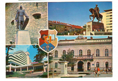 CPIB 18430 CARTE POSTALA - CLUJ NAPOCA, MOZAIC, STEMA foto