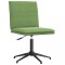 vidaXL Scaun de bucătărie, verde deschis, catifea 4101270
