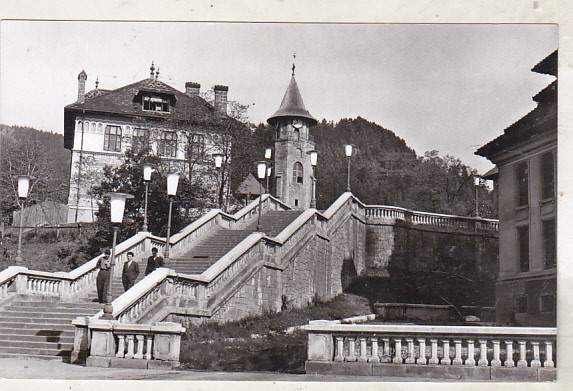 bnk cp Piatra Neamt - Scarile spre Turnul lui Stefan cel Mare - circulata