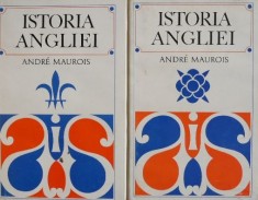 Istoria Angliei (2 volume) - Andre Maurois (supracoperta putin uzata, cu sublinieri foto