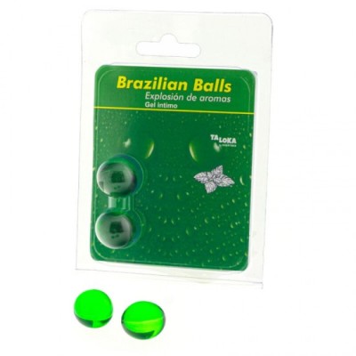 TALOKA - 2 BRAZILIAN BALLS MINT INTIMATE GEL foto