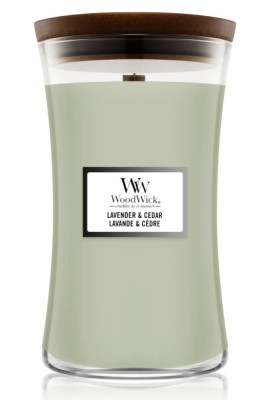 WoodWick - Lumanare parfumata Lavender Cedar 609,5g foto