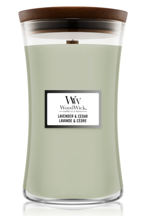 WoodWick - Lumanare parfumata Lavender Cedar 609,5g
