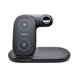 Statie Incarcare Wireless 3 in 1 Kakusiga KSC-1358 15W, Negru