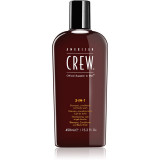 American Crew Hair &amp; Body 3-IN-1 sampon, balsam si gel de dus 3in1 pentru barbati 450 ml