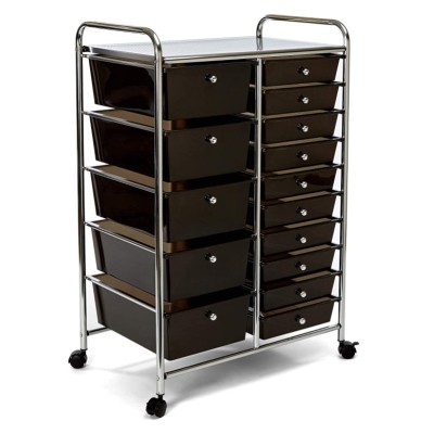 Seville Classics Dulap organizator cu roti, 39 x 64 x 97 cm- NOU foto