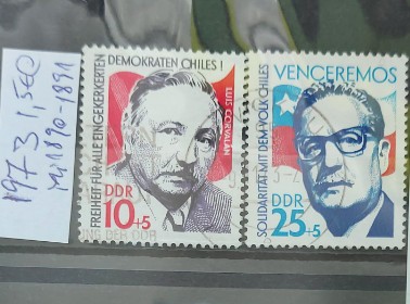 TS21 - Timbre serie DDR - 1973 Mi1890-91 foto