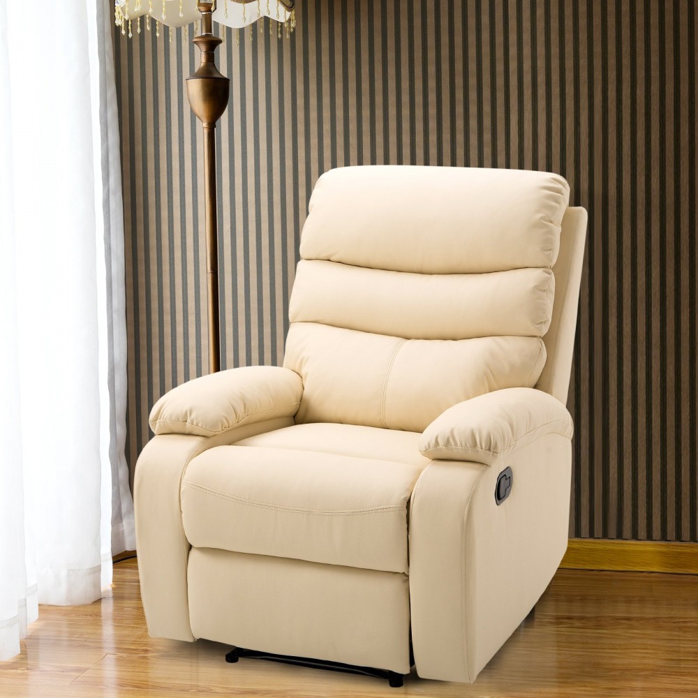 Homcom Fotoliu Relax cu suport pentru picioare care se poate ridica ...