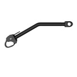Brat de fixare lung Peruzzo 694/GN, negru, pentru a 3-a bicicleta