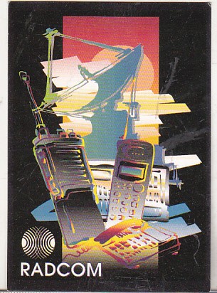 bnk cld Calendar de buzunar 1996 RADCOM