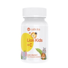 Vitamina C pentru Copii Lion Kids (90 Tablete) - Calivita