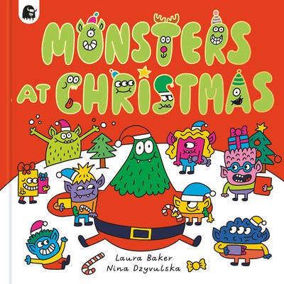 Monsters at Christmas foto