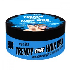 Ceara coloranta pentru par, Trendy Color, albastru 75g foto
