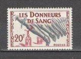 Franta.1959 Donarea de sange XF.177, Nestampilat