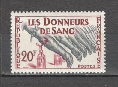 Franta.1959 Donarea de sange SF.335 foto