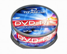 Mediu optic Esperanza DVD-R TITANUM 4.7GB 16x 25 bucati foto