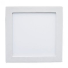 CORP ILUMINAT LED PATRAT INCORPORABIL 6W 3000K ALB CALD