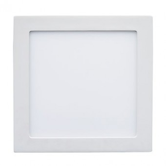 CORP ILUMINAT LED PATRAT INCORPORABIL 6W 3000K ALB CALD foto