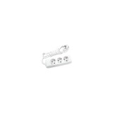 Prelungitor 1.5M 3P schuko 16A 3500W alb Panasonic P-XB3/1.5M