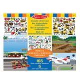 Set autocolante reutilizabile, Melissa &amp; Doug, Vehicule