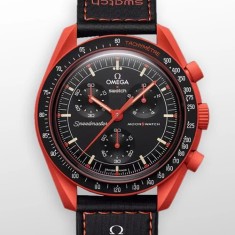 CEAS SWATCH X OMEGA MISSION TO EARTH LAVA EDITION- Chronograf 2025 !!!