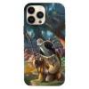 Husa compatibila cu Apple iPhone 11 Pro Max, Viceversa, model Grand master Oogway Kung fu panda , Silicon, TPU, Transparent, Carcasa