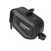 Borseta pentru bicicleta, Hard Shell, material piele artificiala si carbon, 20x12x11.5 cm, prindere de sa, capacitate 2l