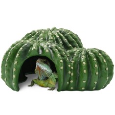 Ascunzatoare cactus pentru reptile Navaris, 22.5x22x10 cm, NAV000025VG001C