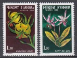 Andorra franceza 1980 - Protecția naturii, 2 Serii, MNH