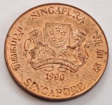 Singapore, 1 Cent 1990