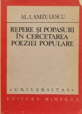 Repere si popasuri in cercetarea poeziei populare