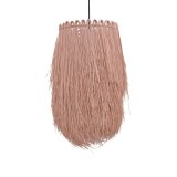 Cumpara ieftin Lampa Boho Dreco, Pako World, E27, Ratan, Natural, 32x32x52 cm