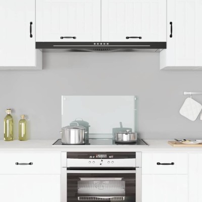 vidaXL Panou antistropi bucătărie transparent 70x40 cm sticlă securiz. foto