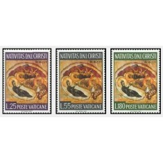 Vatican 1967 - Craciun, serie neuzata