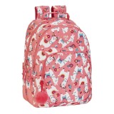 Rucsac dublu Glowlab Lama scoala 42 cm, Jad