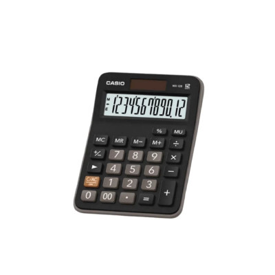 Calculator de birou Casio MX-12B 12 digits negru foto