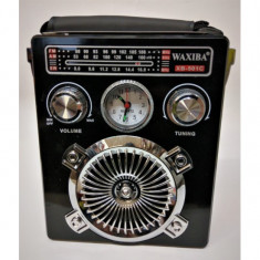 Radio cu Mp3 , AM,FM,SW ceas, lanterna XB501