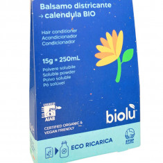 Balsam de par cu galbenele bio pudra 15g, eco-refill, Biolu