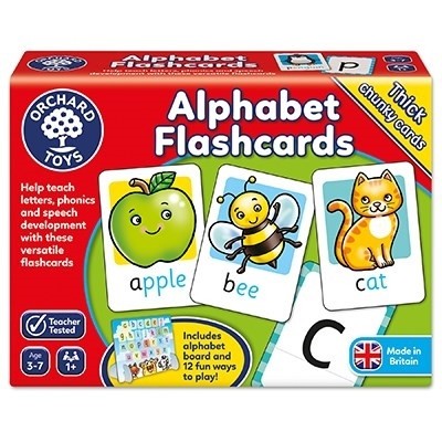Joc educativ in limba engleza Alphabet Flashcards foto