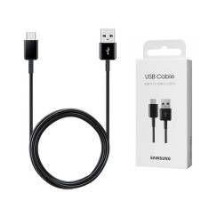 Cablu de date original Samsung, USB-A la Type-C, 1.5m, negru, EP-DG930IBEGWW, blister foto
