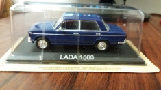 macheta lada 1500 deagostini masini de legenda romania - 1/43, noua. foto