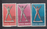 INDONEZIA 1963 EVENIMENTE MI. 380-383 MH, Nestampilat