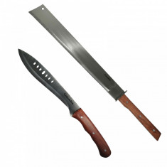 Set Sabie Maceta British Blade 68 cm si maceta vanatoare si drumetii Age of Safari 33 cm foto