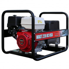 Generator de curent si sudura trifazat AGT WAGT 220 DC HSB, 6.5 kVA, 220 A, benzina foto