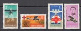 ROMANIA 1968 LP 667 AVIATIE SI AVIASAN SERIE MNH