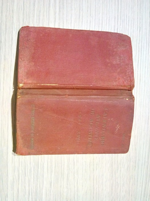 CALENDARIO ATLANTE DE AGOSTINI - L. Visintin - Instituto Geografico de Agostini, Novara, 1940, 480 p.+30 harti; lb. italiana