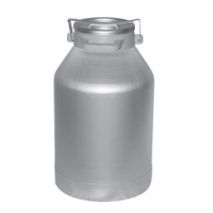 Bidon de transport din aluminiu cu capac 25 L, D180 foto