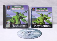 Joc Sony Playstation 1 PS1 - Army Men Land Sea Air - complet PAL engleza