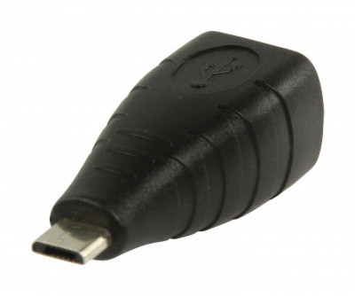 Adaptor USB 2.0 B USB mama - micro USB tata Valueline foto