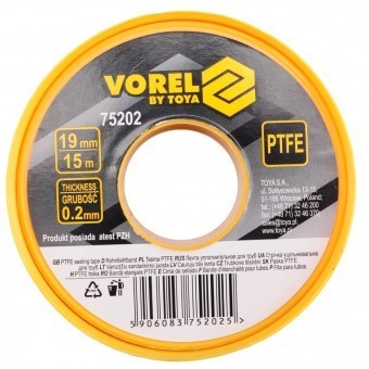 Banda teflon Vorel 75202, lungime 15 m foto